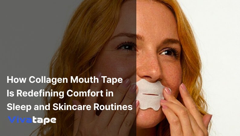How Collagen Mouth Tape Is Redefining Comfort in Sleep Breathing Routines